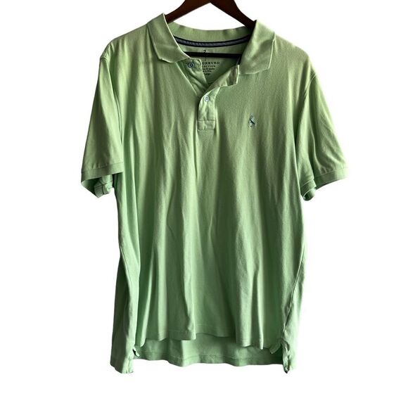Men's Tailor Byrd Green Polo Shirt - Picture 1 of 7